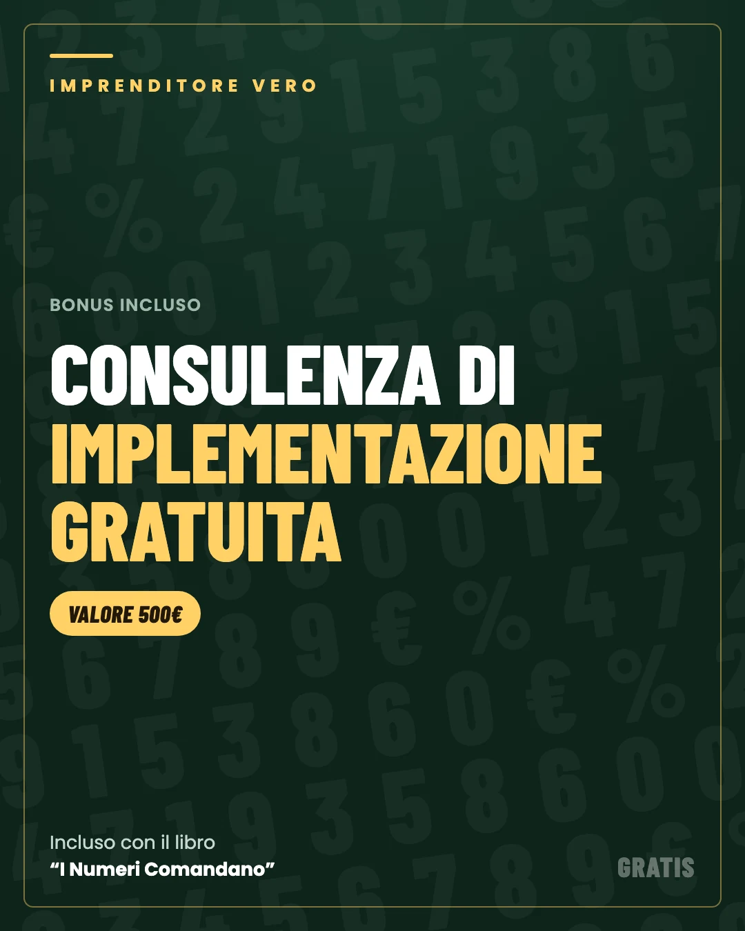 (BONUS #4) CONSULENZA DI IMPLEMENTAZIONE GRATUITA
