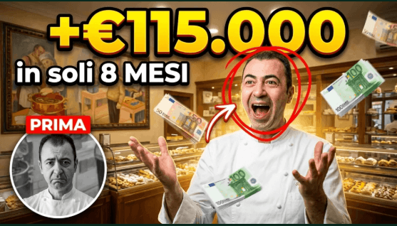 Caso studio pasticceria: +115.000 € di margine in soli 8 mesi
