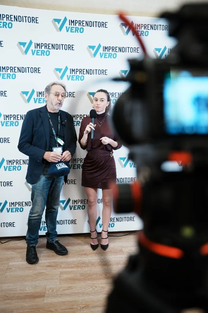 Le riprese delle interviste durante il workshop